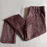 Legginsy brązowe w  panterkę-M
