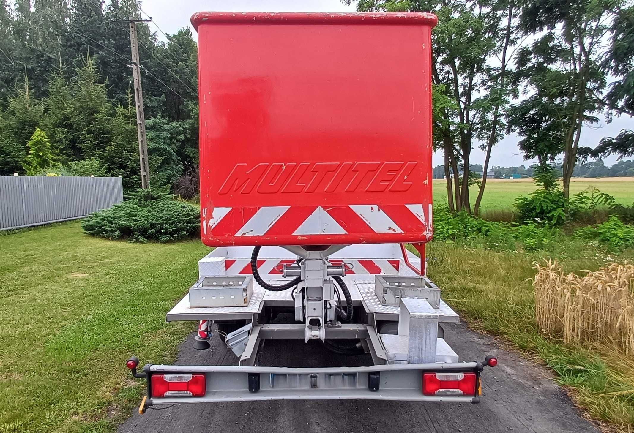 Iveco daily zwyżka podnośnik koszowy Multitel Mt202 DS 20M cmc isoli