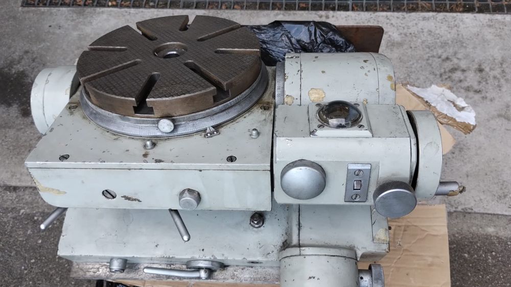 Stół Obrotowy do obróbki metali Fi 250