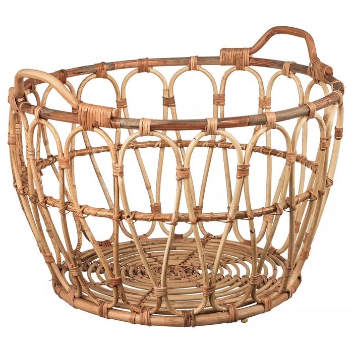 SNIDAD Kosz, IKEA, rattan, 54x39 cm