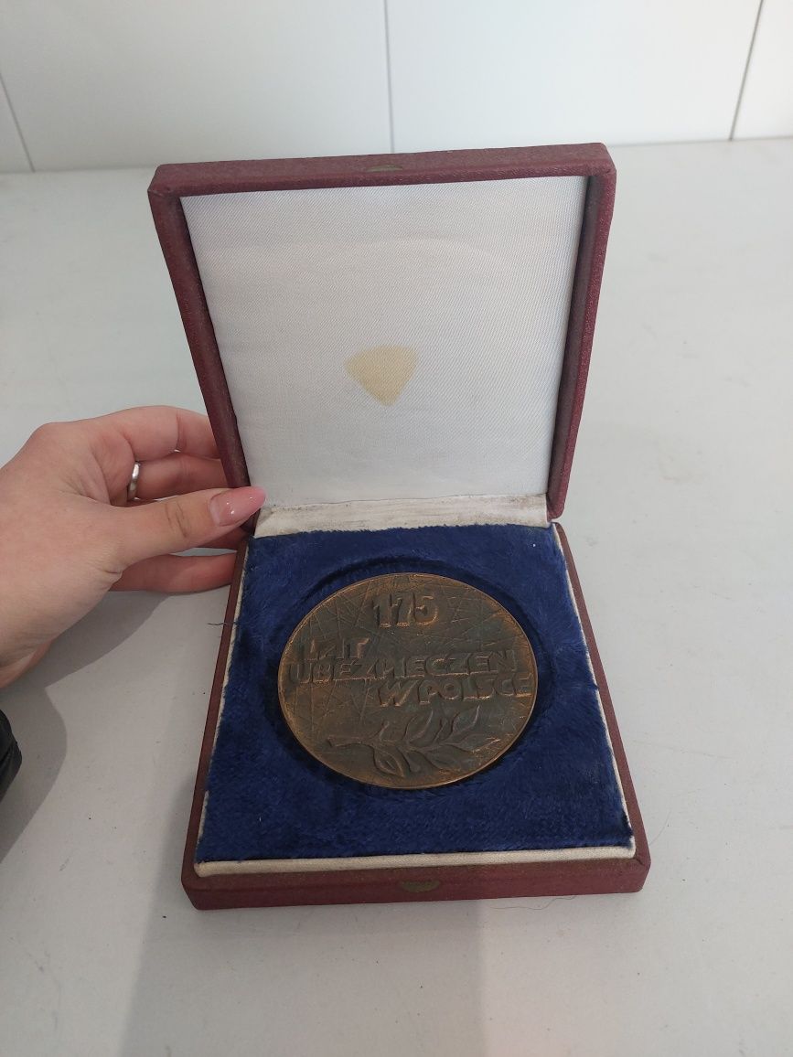 Medal 175 lat ubezpieczeń w Polsce PZU