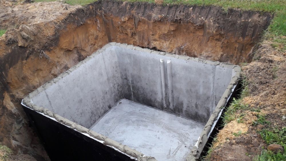 Szambo dwukomorowe betonowy zbiornik Szamba od PRODUCENTA
