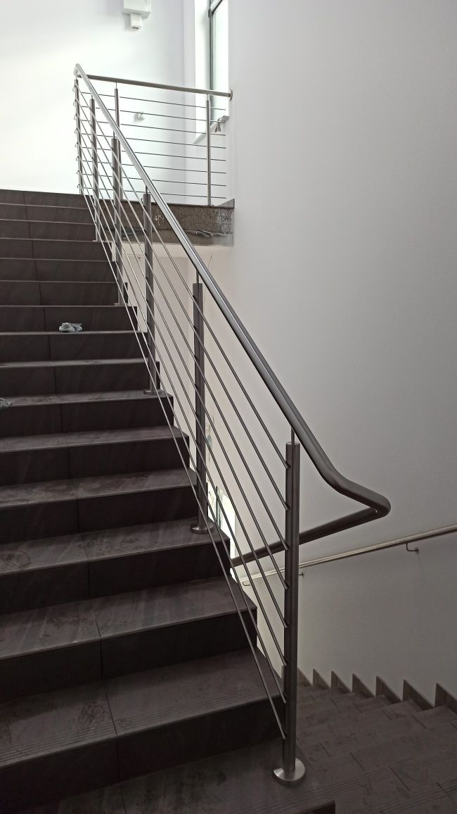 Balustrada barierka nierdzewna inox.