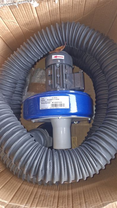 Filcar ECOARG1-75/5M настінна витяжка вихлопних газів зі шлангом 5 мет