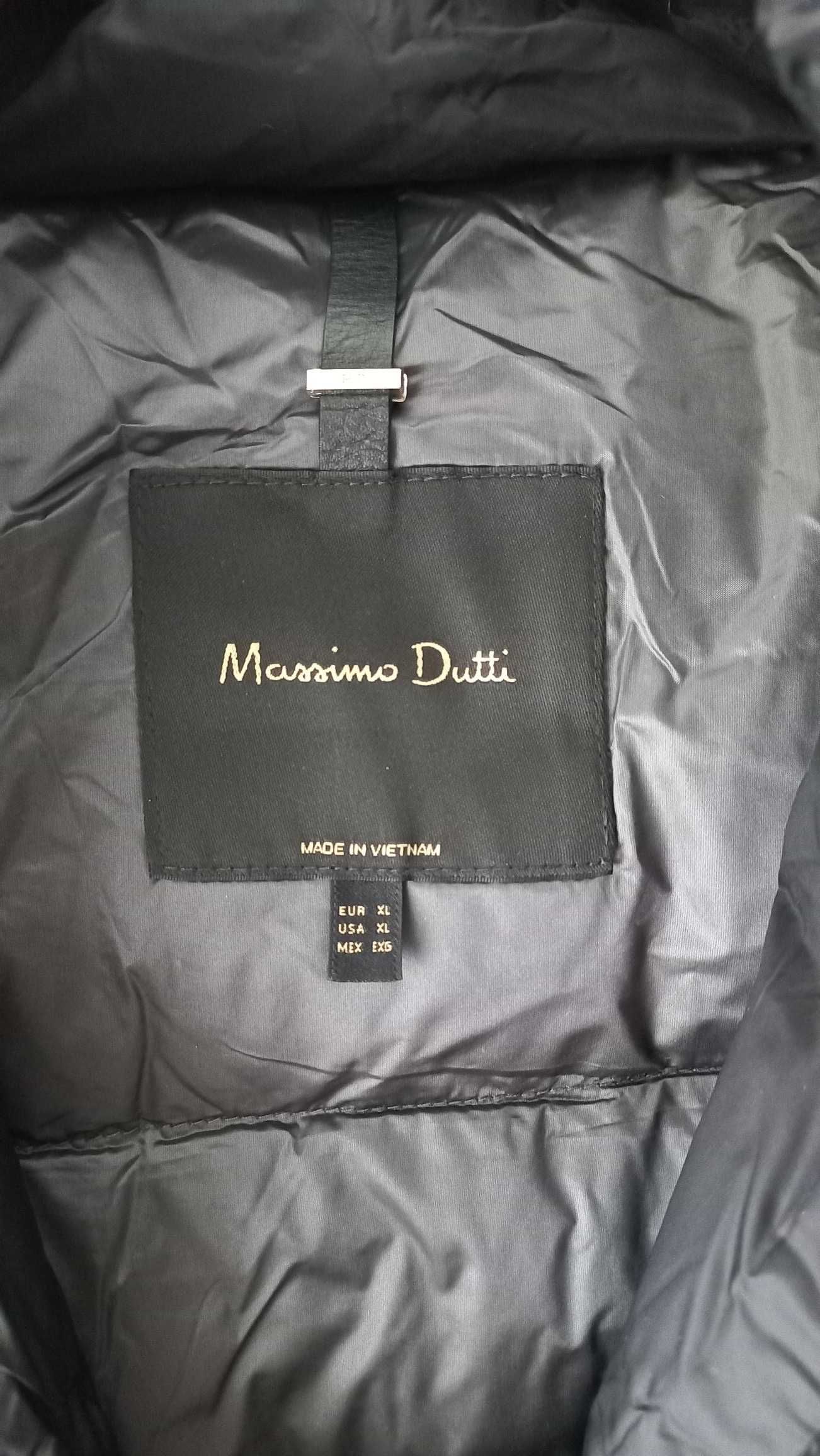 Nowa kurtka Massimo Dutti z naturalnym pierzem XL