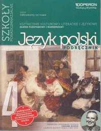 Odkrywamy na nowo Język polski 4 Podręcznik Operon liceum technikum