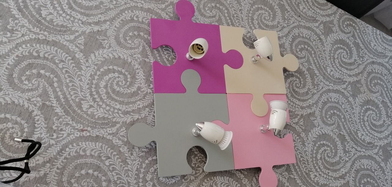 Kinkiet oprawa lampa ścienna plafon Nowodvorski Puzzle do pokoju