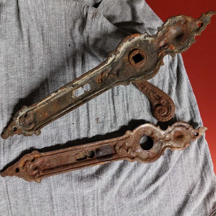 Szyldy z klamka lata 40 te 50 te