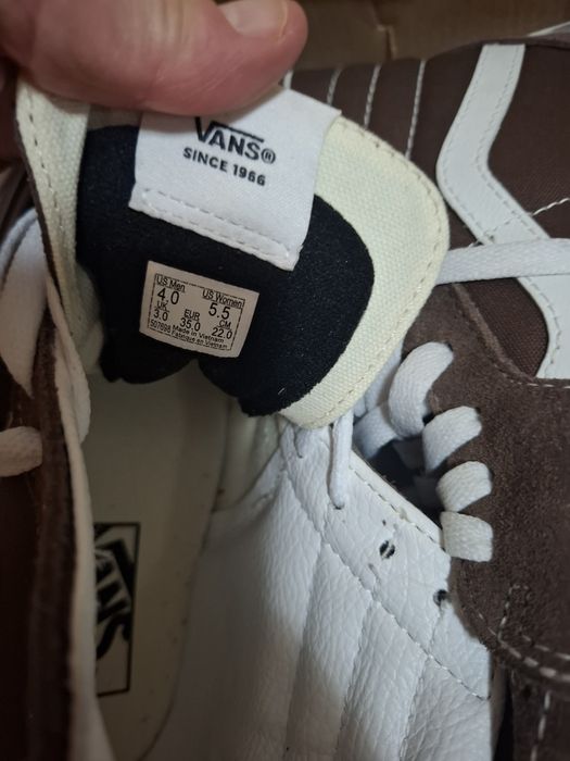 Нові коричневі Ванси, Vans 35 розмір,жіночі