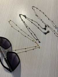 Ланцюжок на окуляри, цепочка для очков серебро