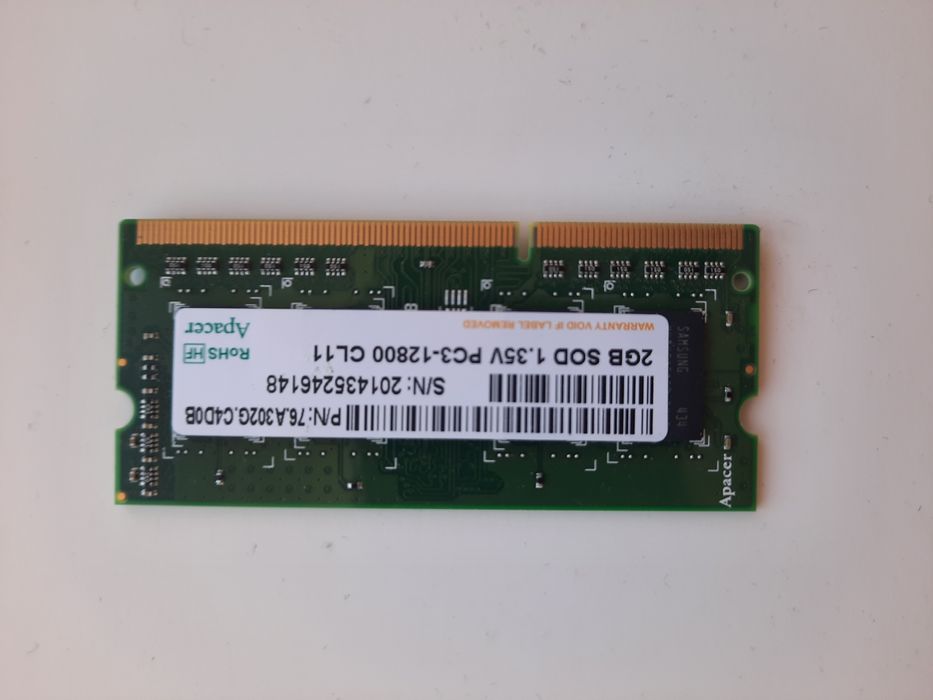 Оперативна пам'ять DDR3L 2GB