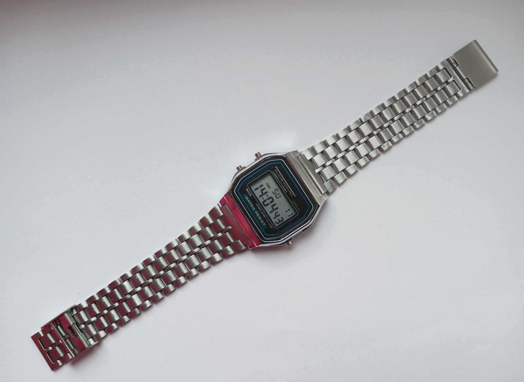 zegarek kwarcowy elektroniczny retro , nowy cyfrowy