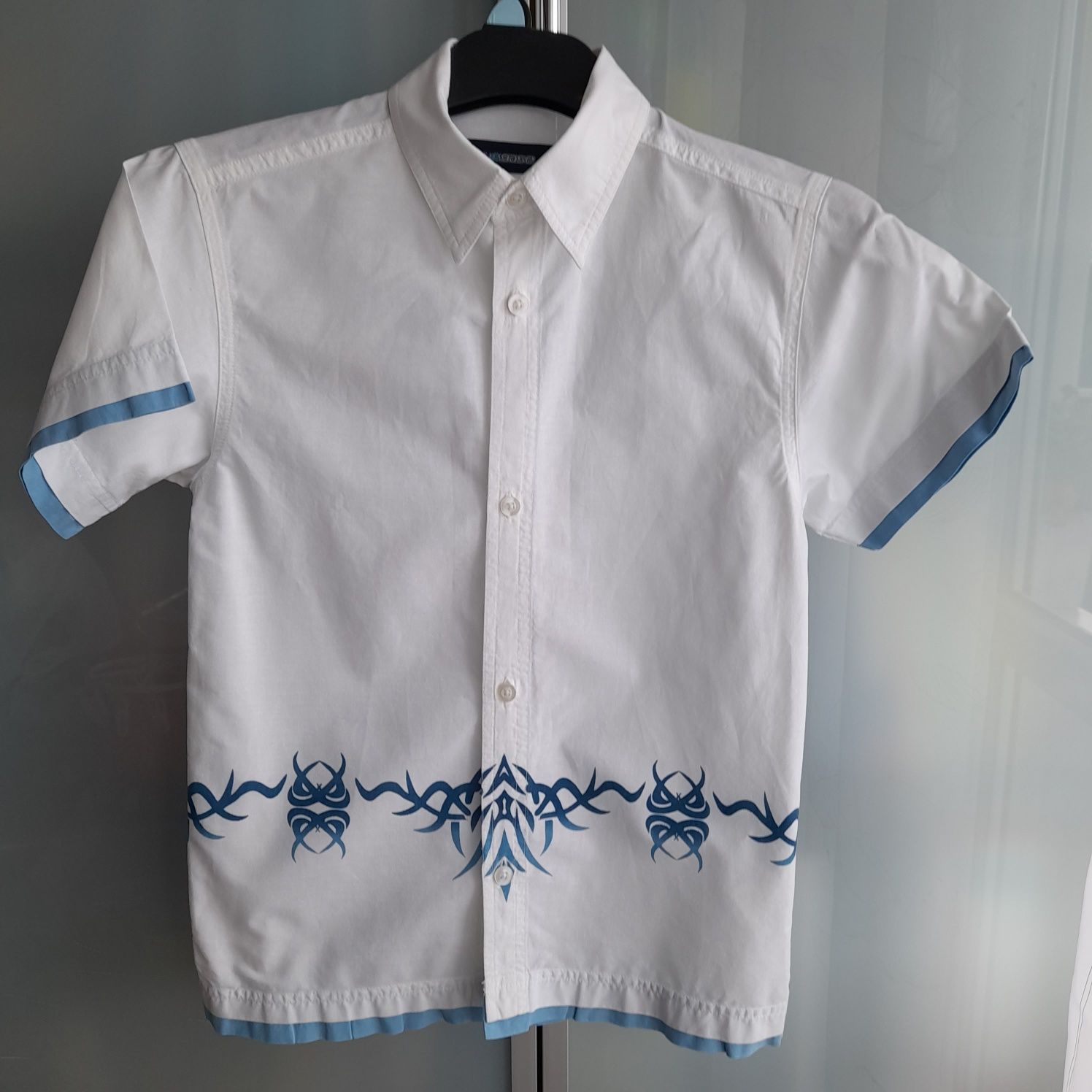 Biała koszula r.134/140 dla chłopca 100% bawełna