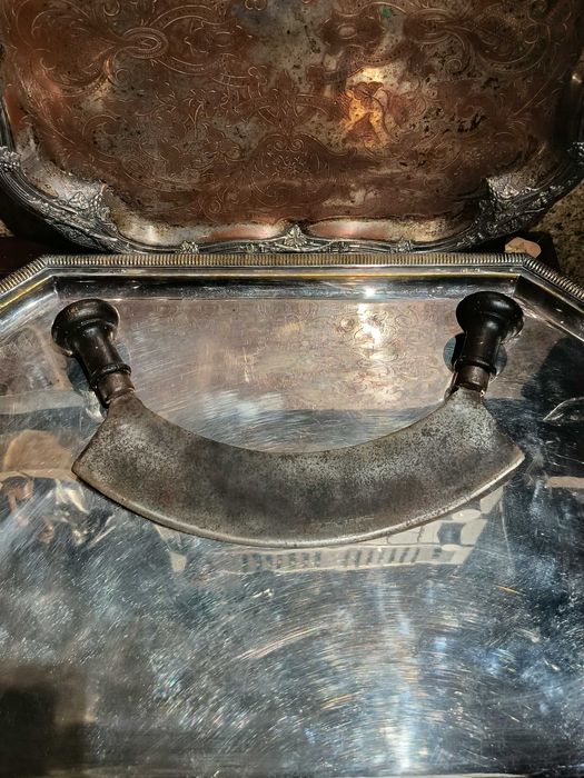 Grandes Cutelos Culinários Antigos Guimarães Séc XIX 27 cm Lâmina