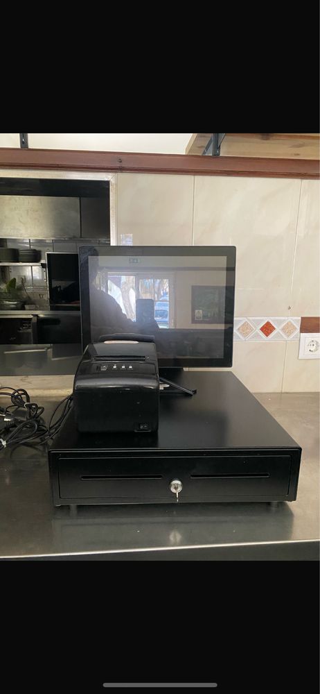 Caixa, geristadora, computador