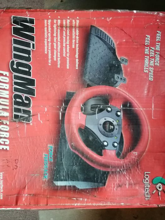 Kierownica do gier WINGMAN FORMUŁA FORCE  LOGITECH.  Mało używana