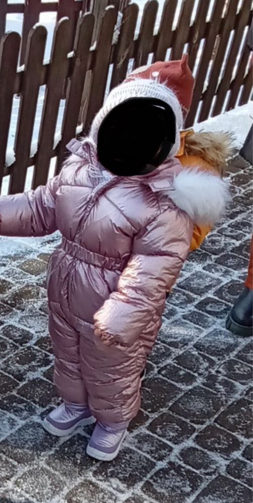 Kombinezon zimowy dziewczynka 98