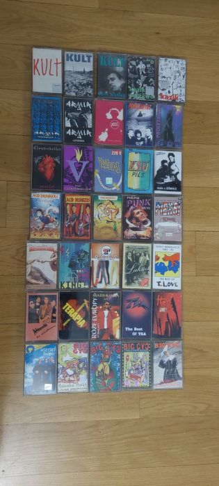 Kasety magnetofonowe polski pank rock