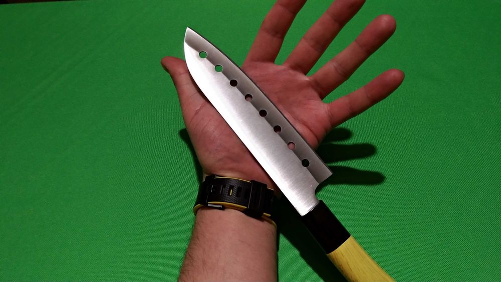 Нож кухонный сантоку шеф-нож