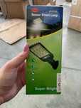 2x Lampa Solarna Uliczna 200 W Led Czujnik Ruchu Zmierzchu + Pilot