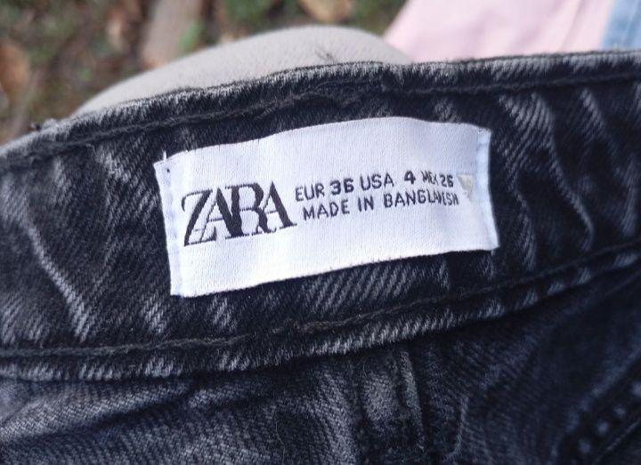 Чорні джинси Zara моми