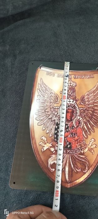 Metalowa tabliczka