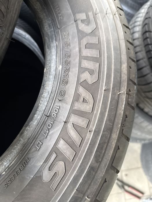 Шини резина 215/65/16с r16c Bridgestone комплект літні