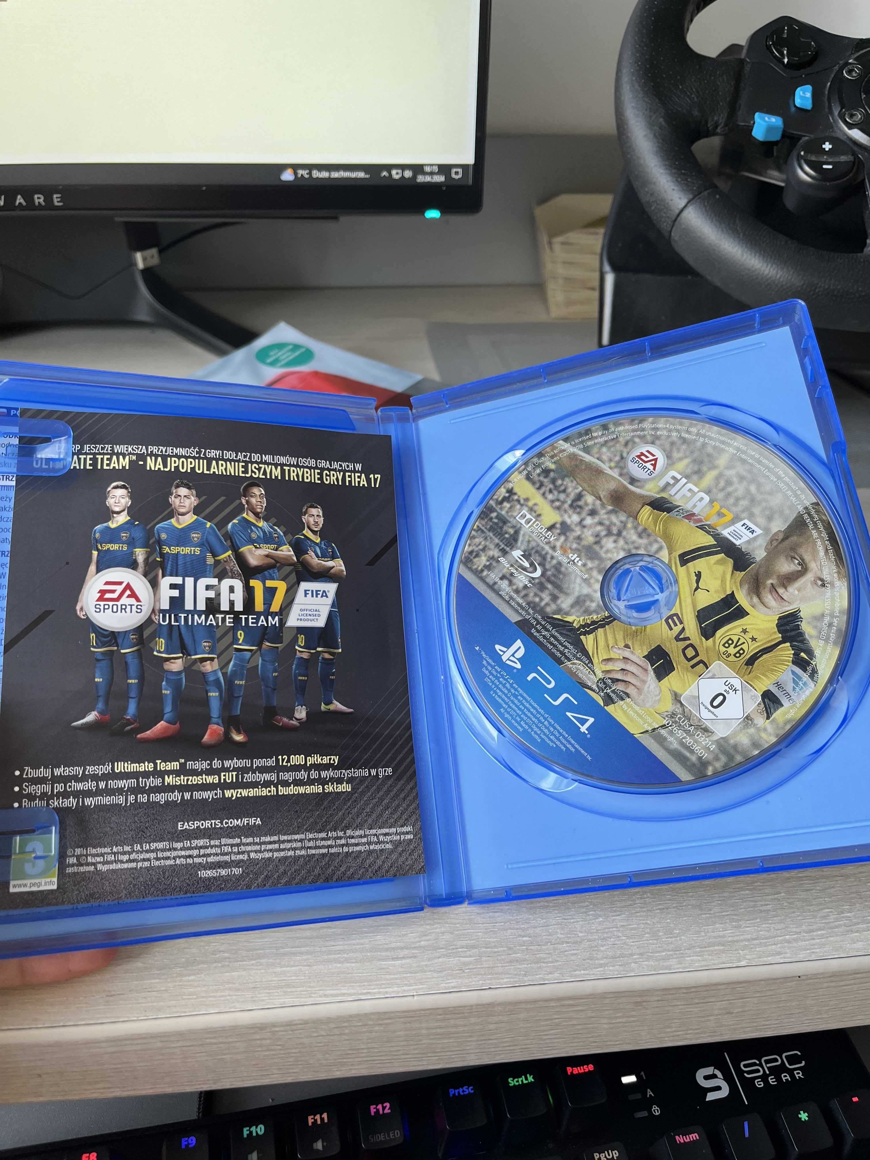 FIFA 17 PS4 Polska Wersja