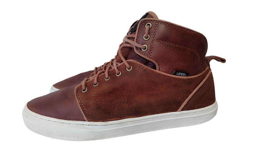 Ботинки, хайтопы "VANS OTW Collection", 100 %оригинал, нат.кожа, р. 44