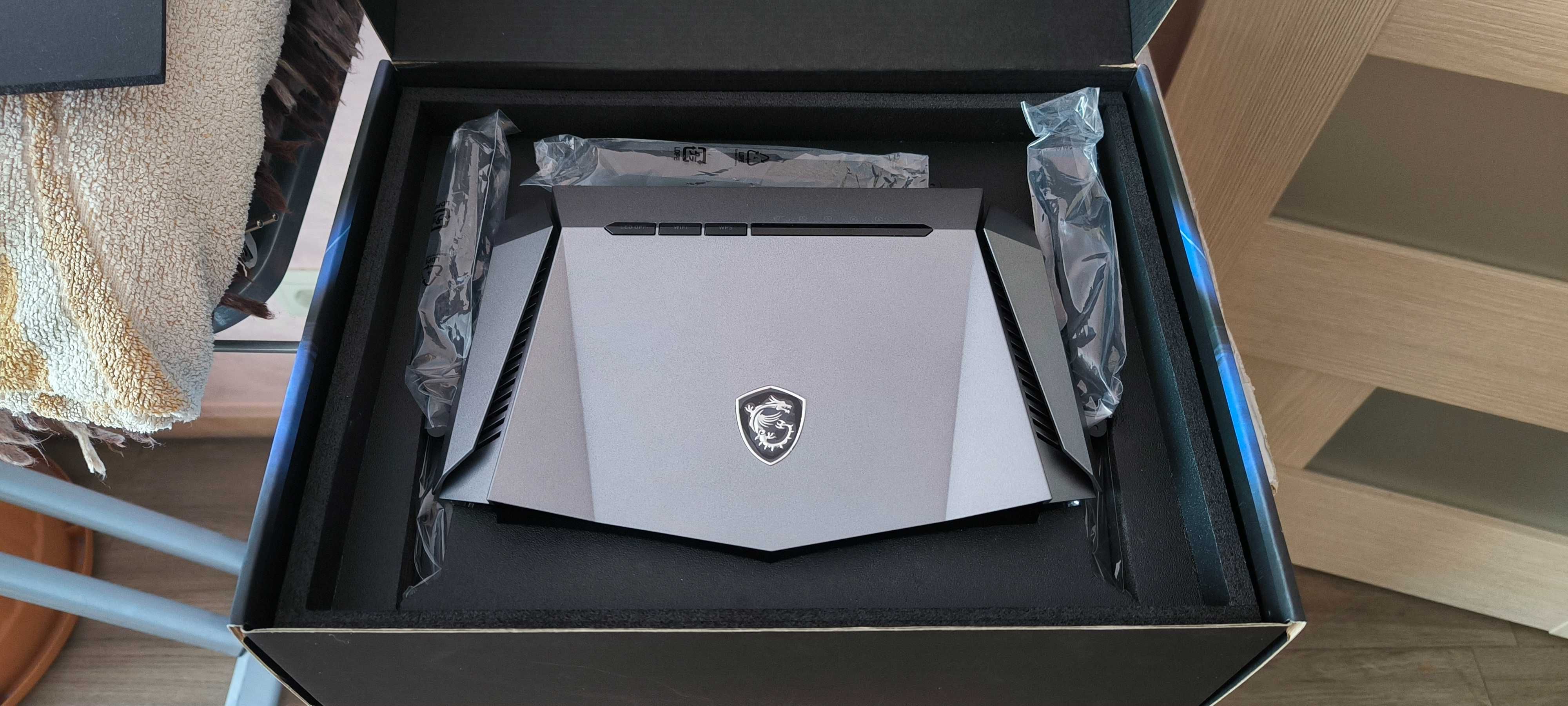 Роутер MSI RadiX GRAX66 AX6600 WiFi 6 Tri-Band Gaming
