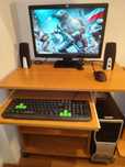 Mocny komputer gamingowy i do pracy.192gbRAM+RX580 8GB+monitor+akcesor