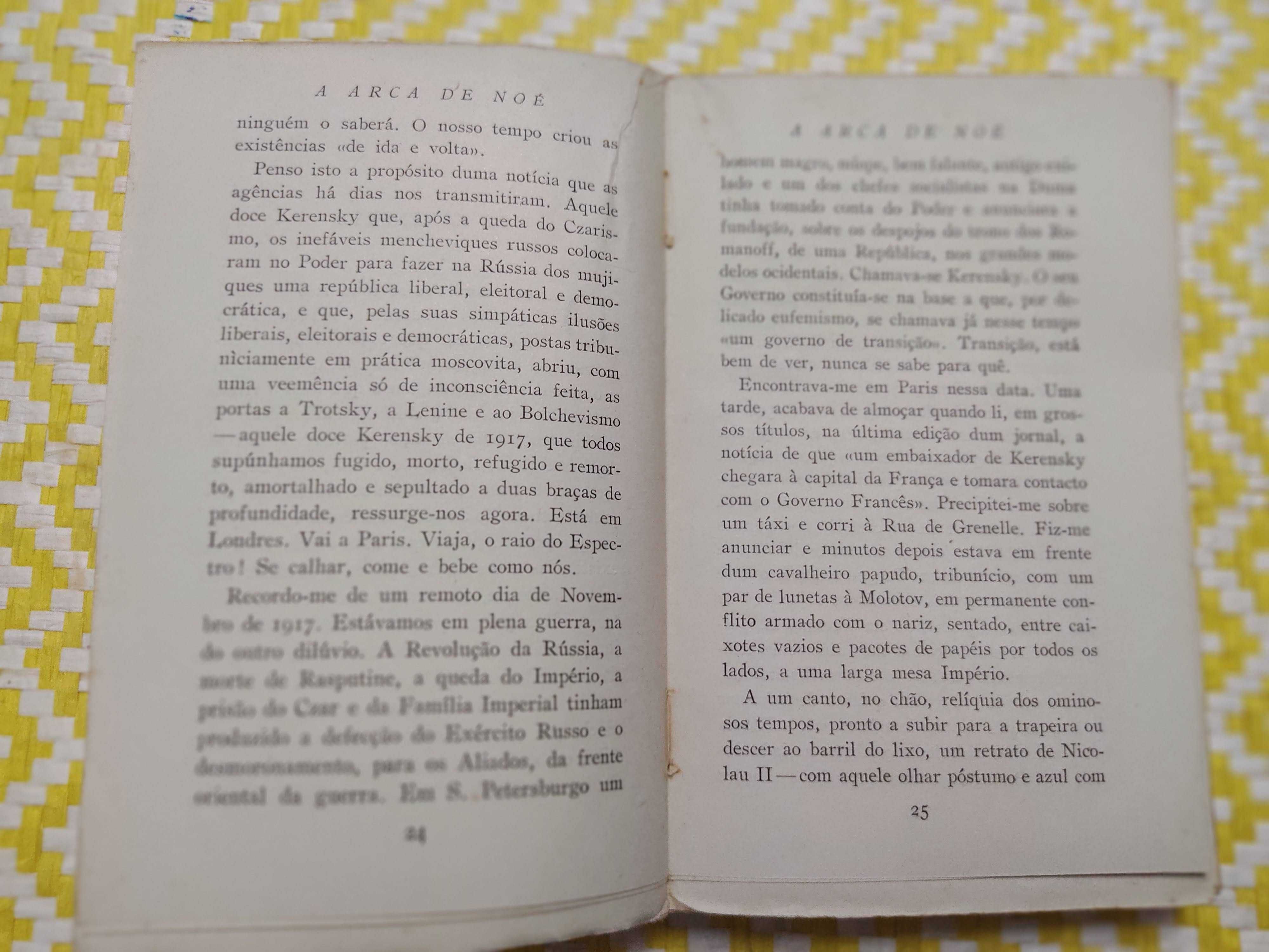 A ARCA DE NOÉ Crónicas do mundo
Augusto de Castro