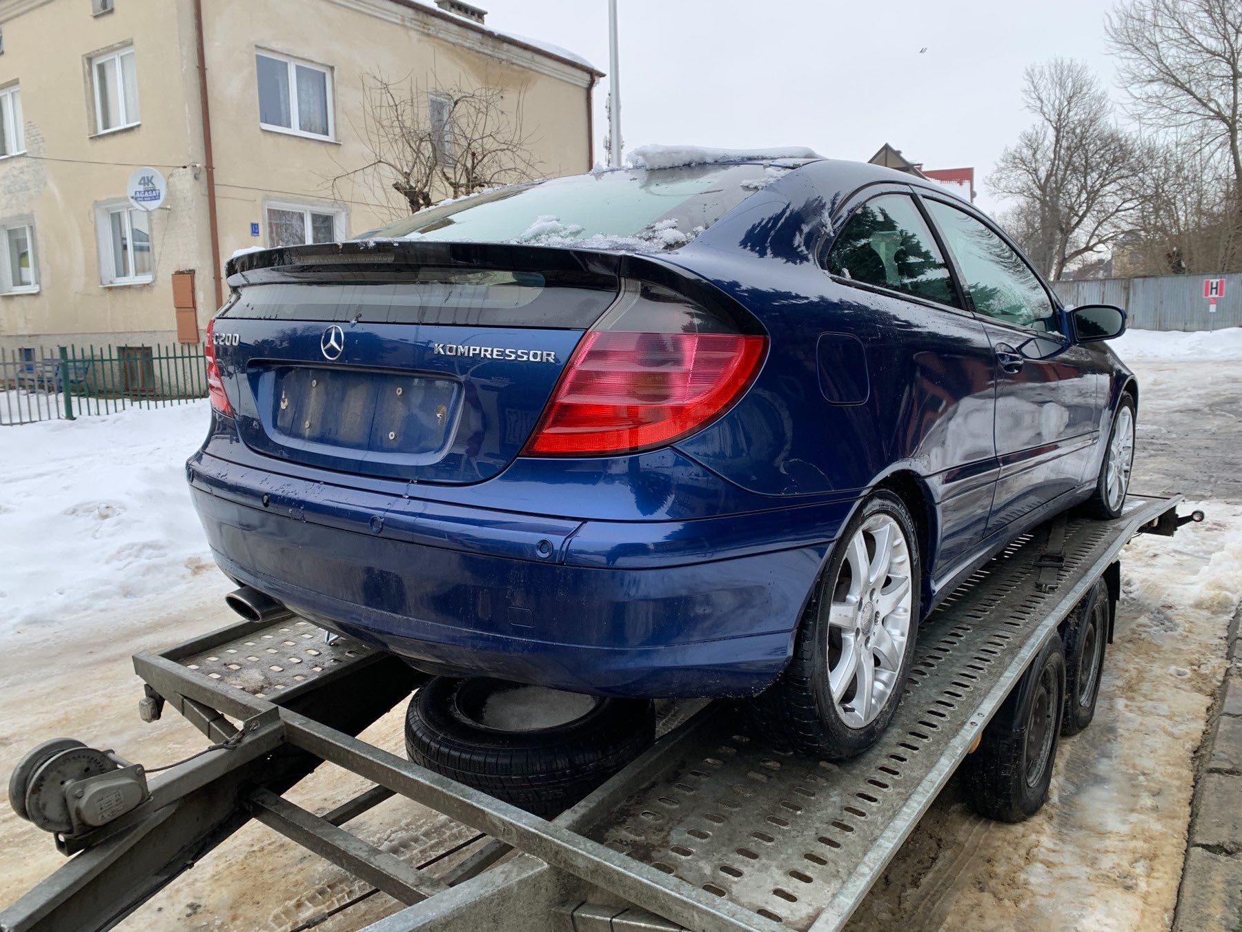 Кришка багажника купе coupe Mercedes w203 w209  Крышка  багажника купе