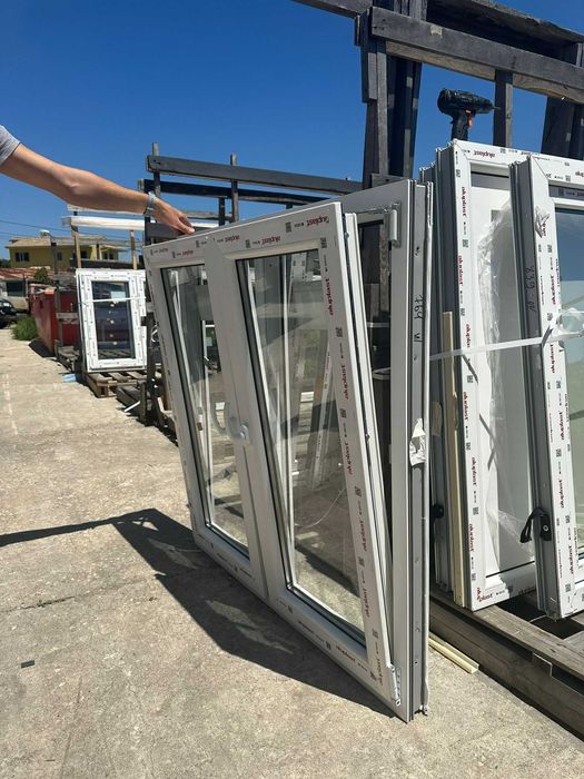 Janela PVC Oscilo-Batente Aluplast