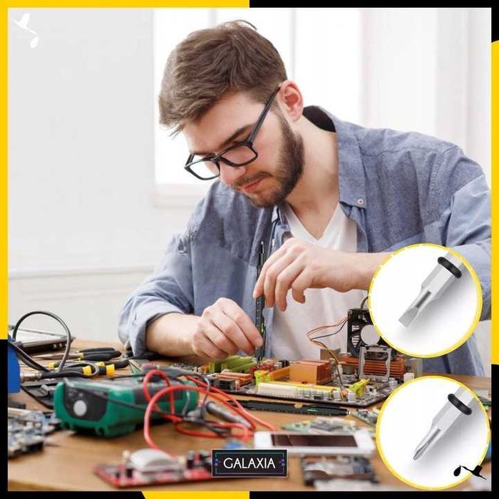 Wielofunkcyjny Długopis 9w1 MULTITOOL PEN Latarka Poziomica Śrubokręt