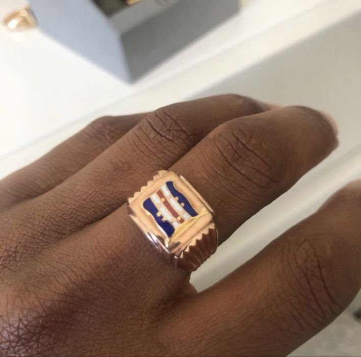 Anel ouro 9k Cabo verde