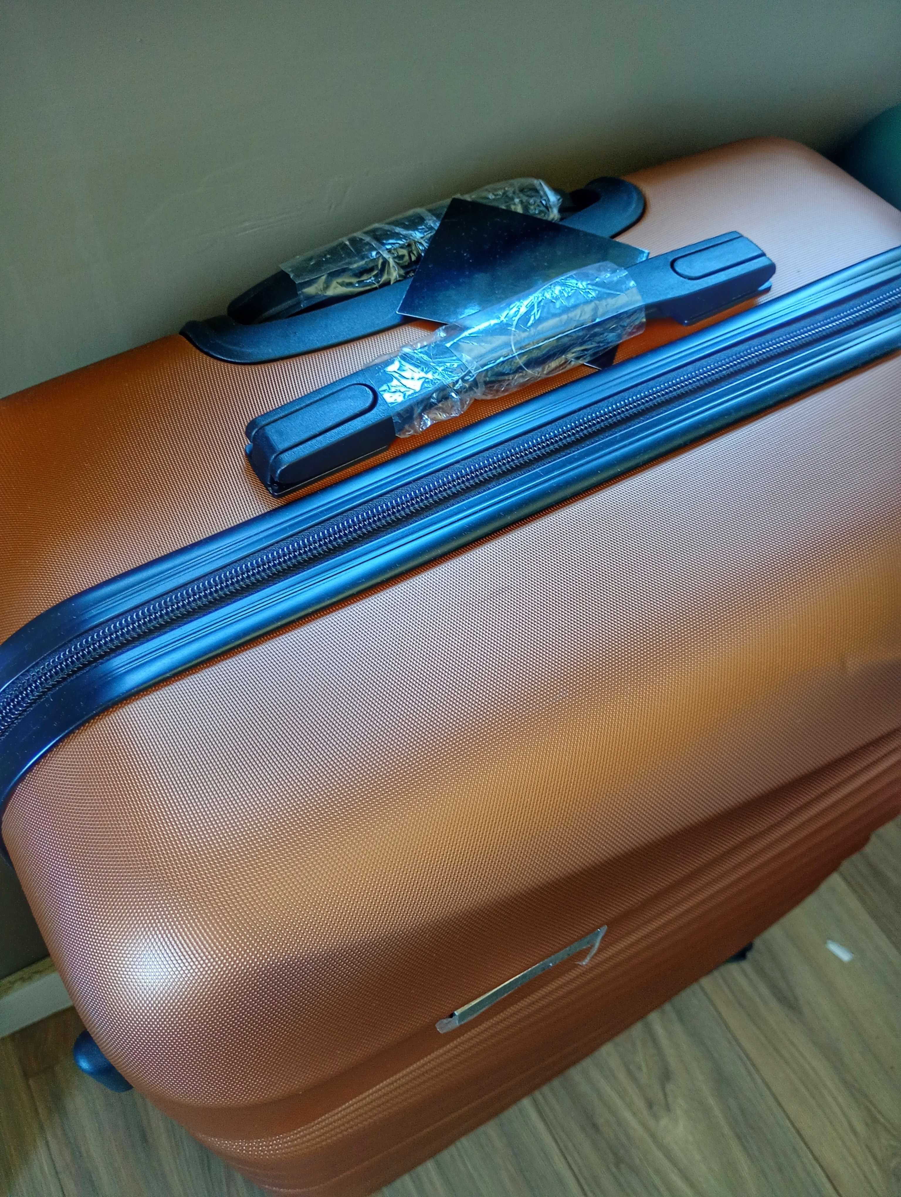 Conjunto de malas de viagem novas e seladas