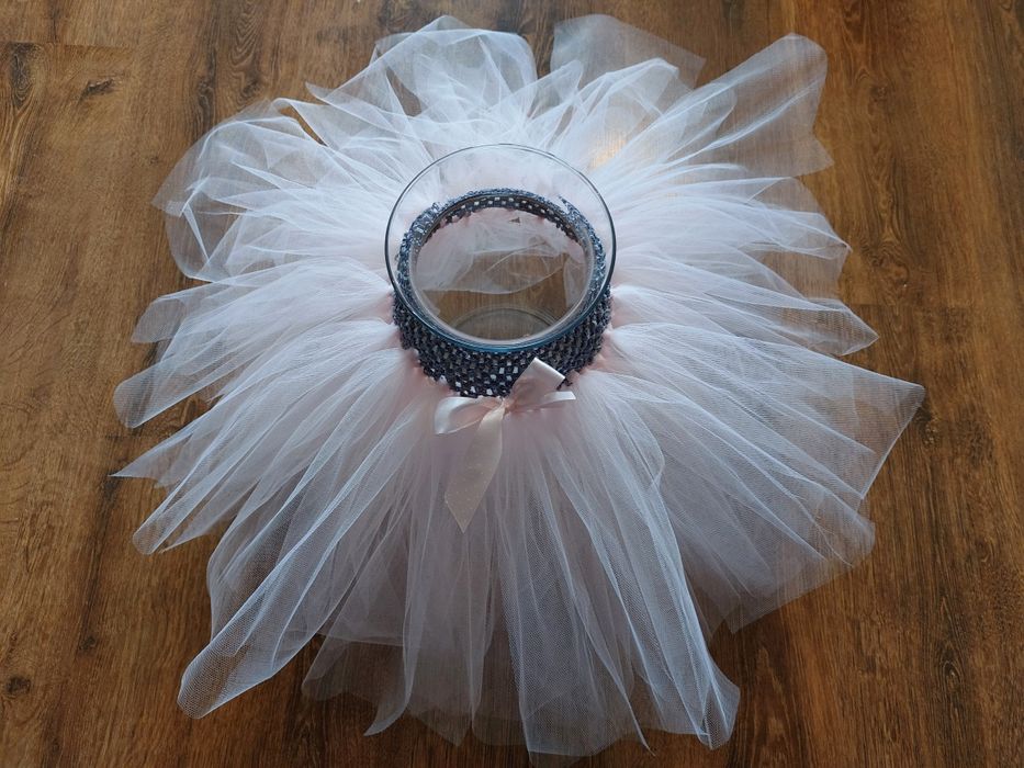 Tutu spódniczka baletowa balerina baletnica pudrowy róż