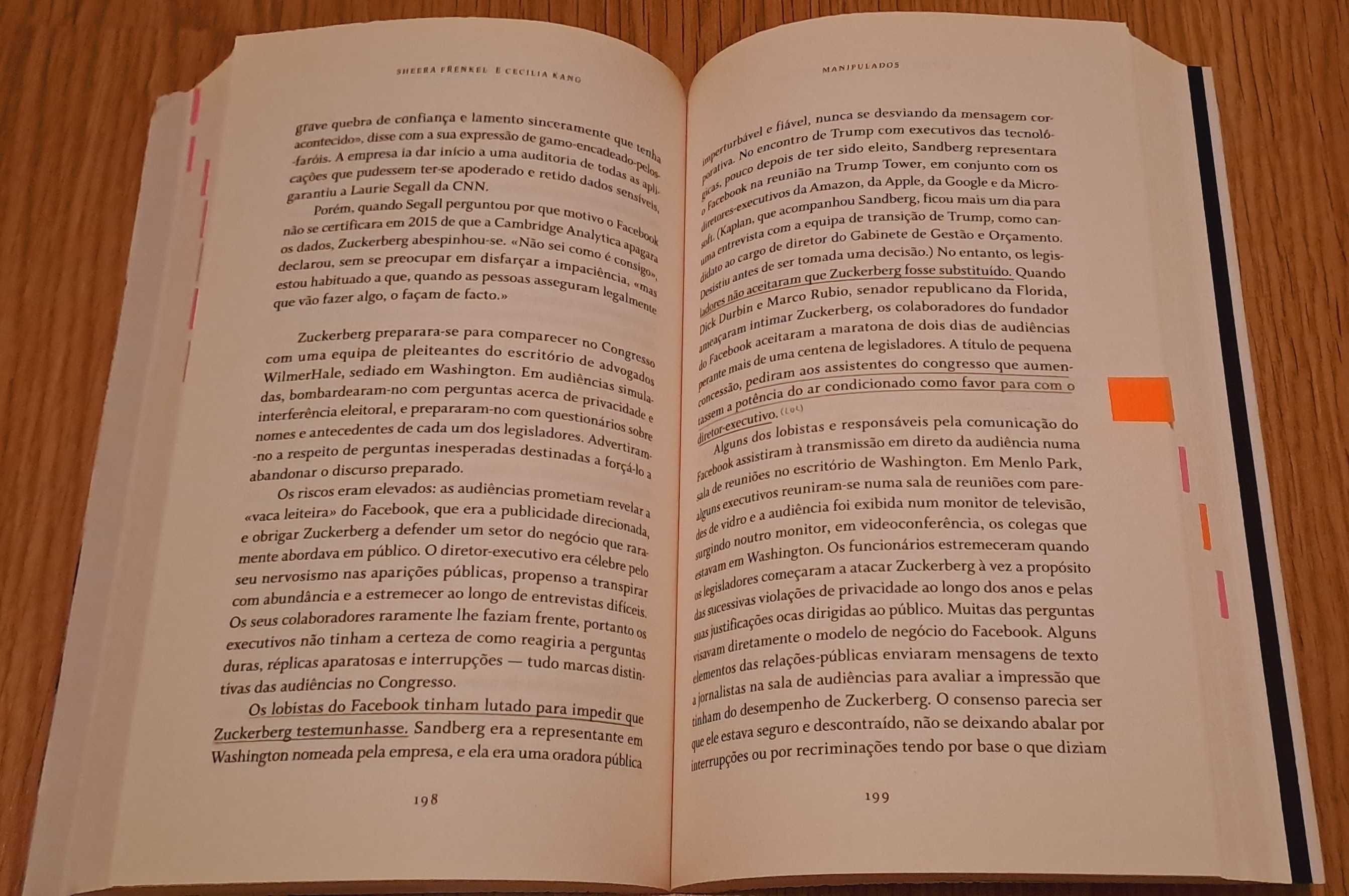 Livro: “ Manipulados” - Sheera Frenkel e Cecilia Kang