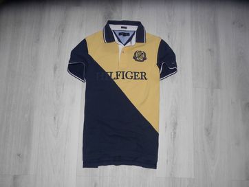 Tommy Hilfiger Custom Fit Męska Koszulka Polo M BDB