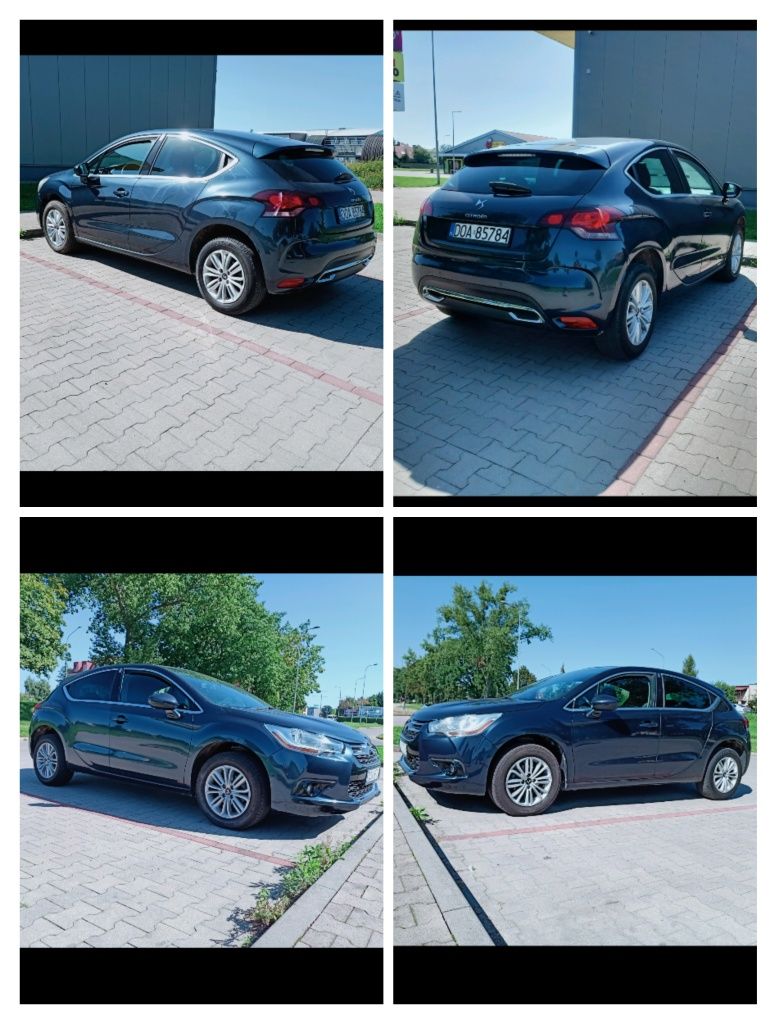 Citroen Ds4 2011r 1.6 HDi 112 KM Przebieg 156000 Tysięcy