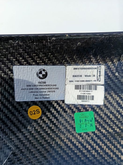 Guarda lamas frontal BMW NINE T