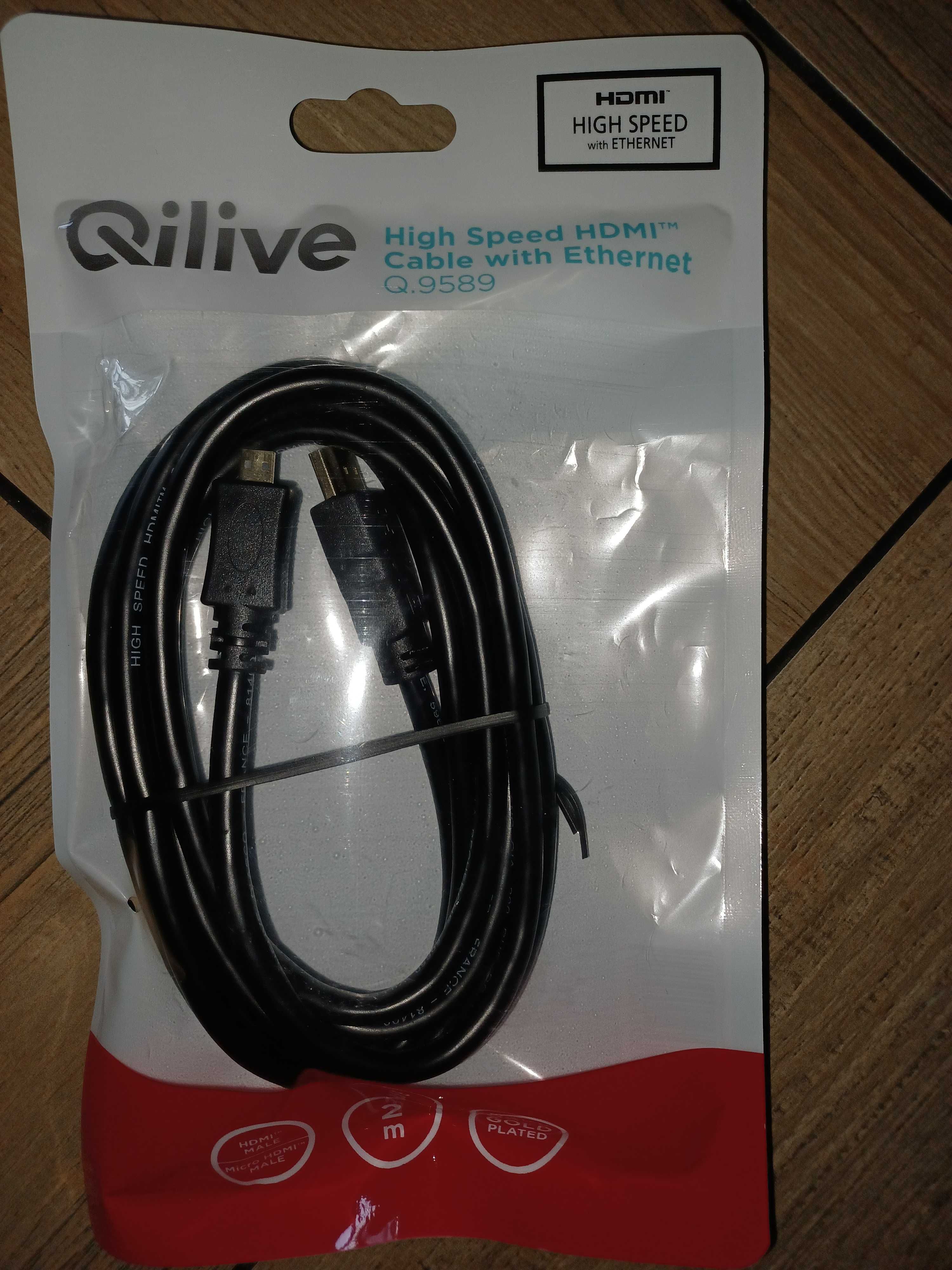 Kabel Hdmi Qilive 9589 2m nowy