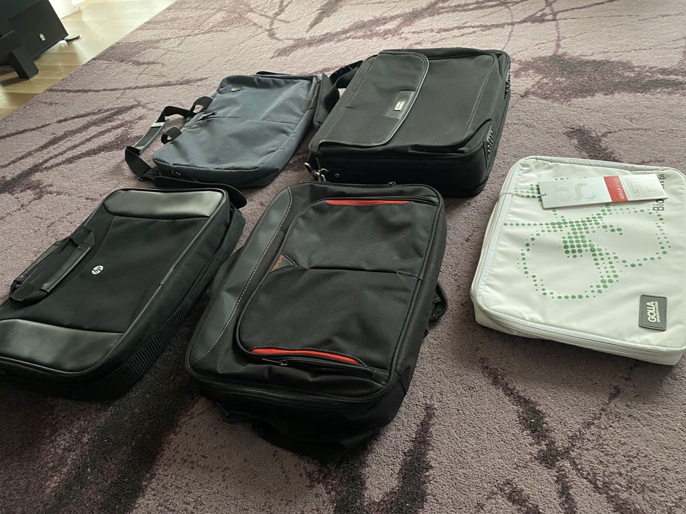 Torba na ramie laptop notebook skórzana HP TARGUS nowa Samsonite Wwa