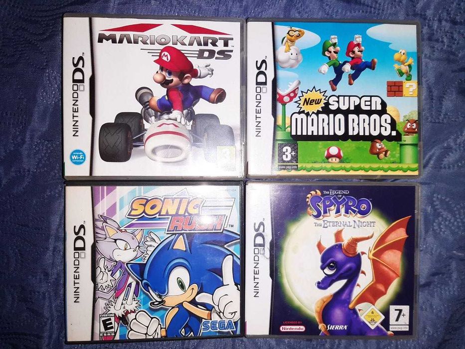 Jogos DS completos com caixa e manual