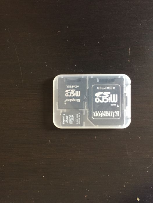 Micro SD 2G Kingston + Adaptadores