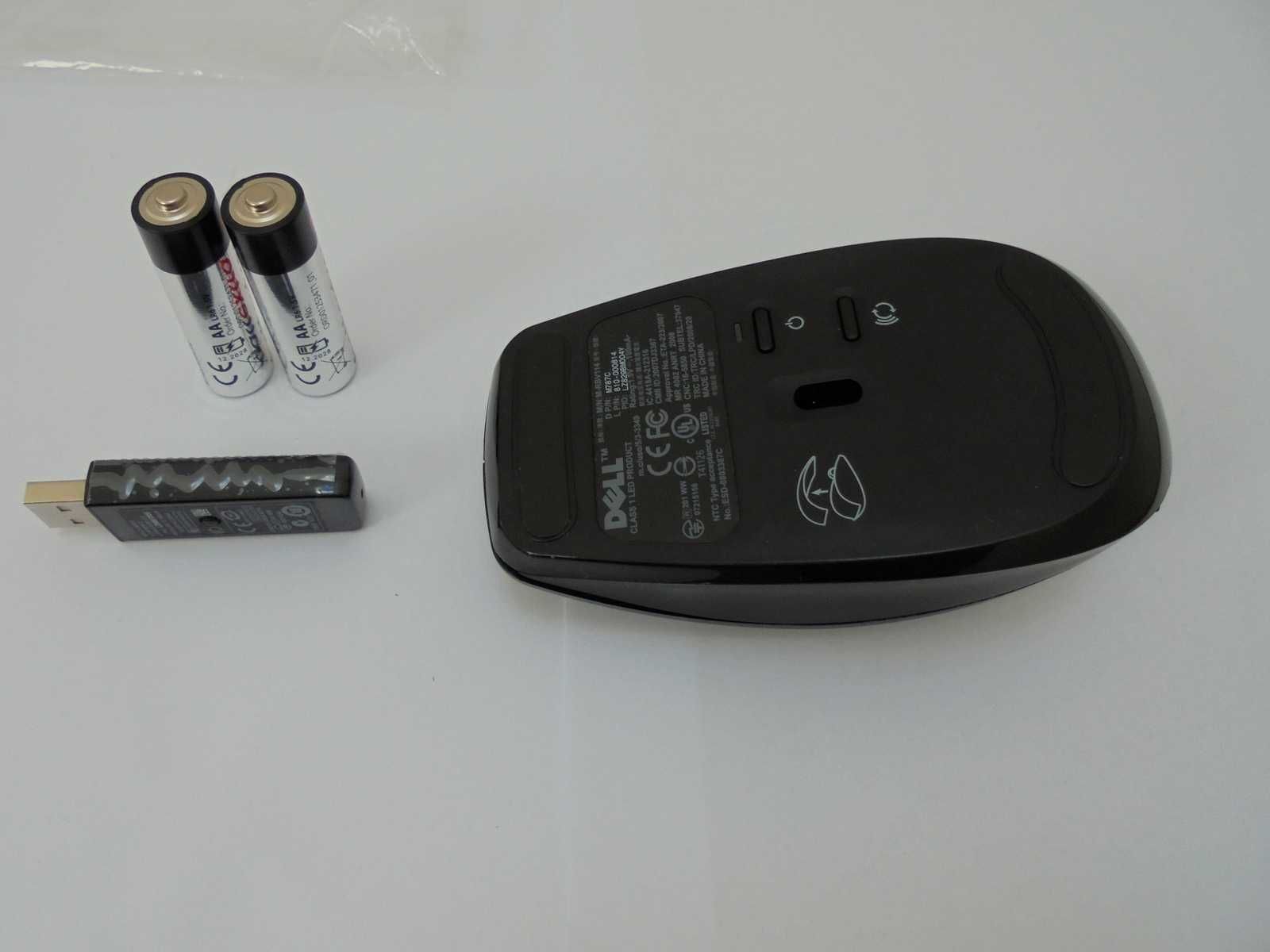 Myszka optyczna bezprzewodowa DELL M787C z adapterem USB M797C