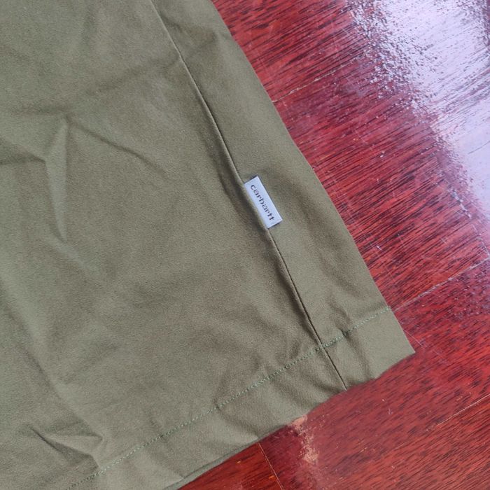 Camisa Carhartt manga curta Worker shirt caqui S