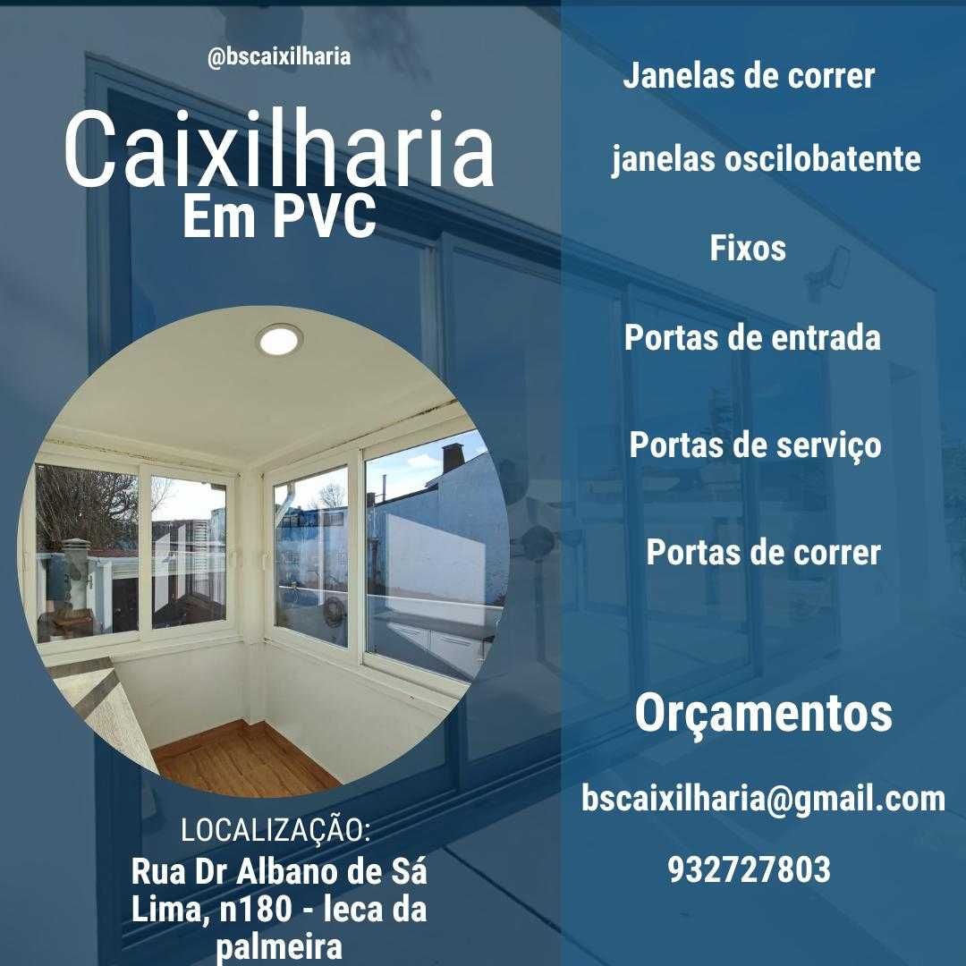 janelas e portas em PVC