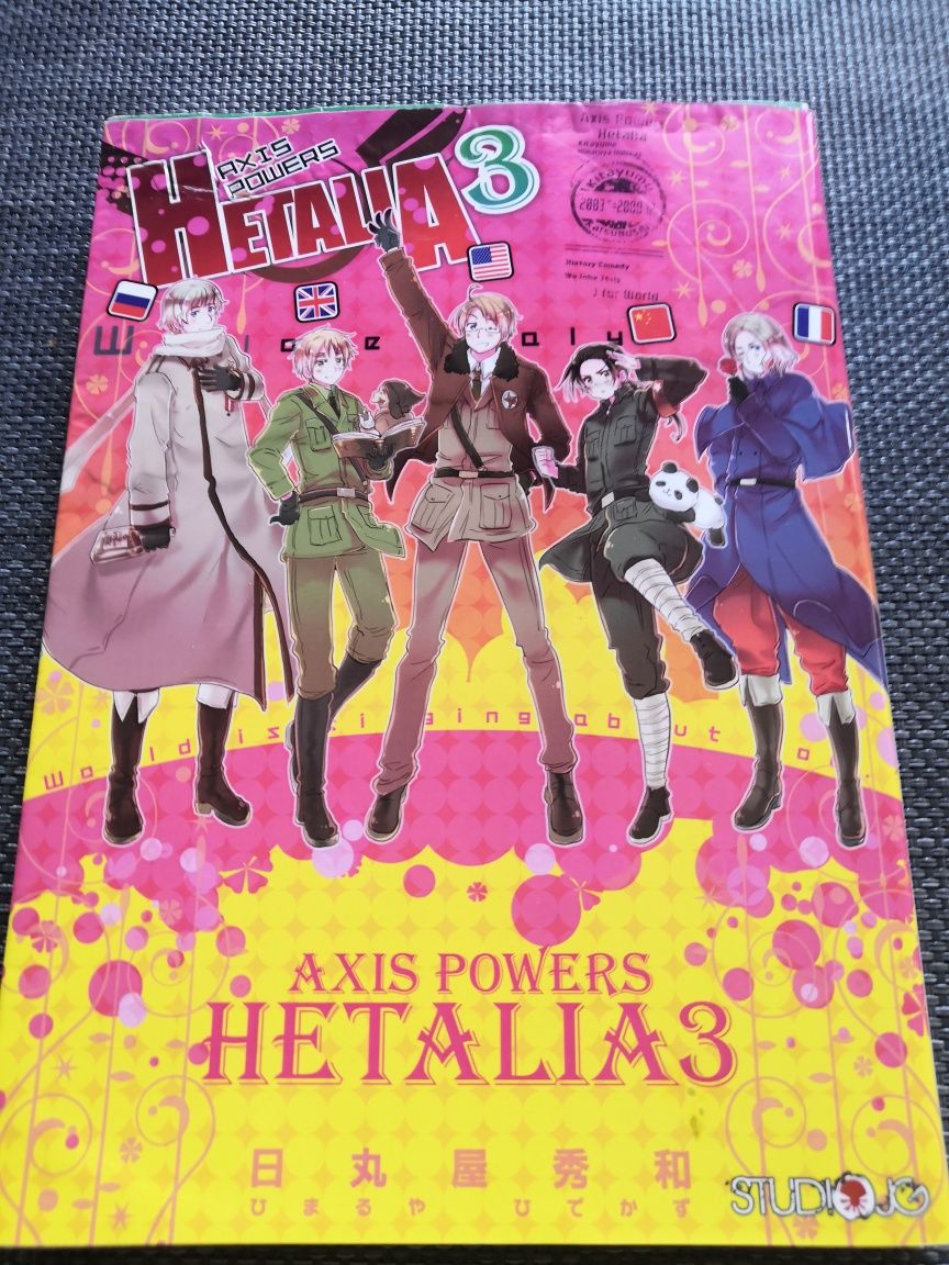 Hetalia 3 Axis Powers. Manga